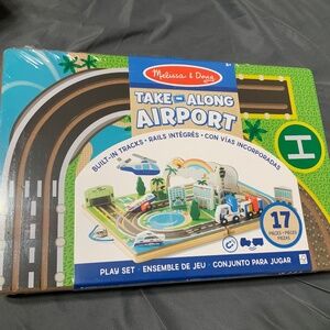 Melissa & Doug Take-Along Airport Play Set